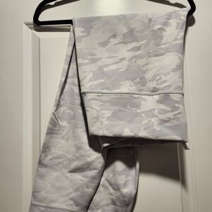 Gray Camouflage Leggings